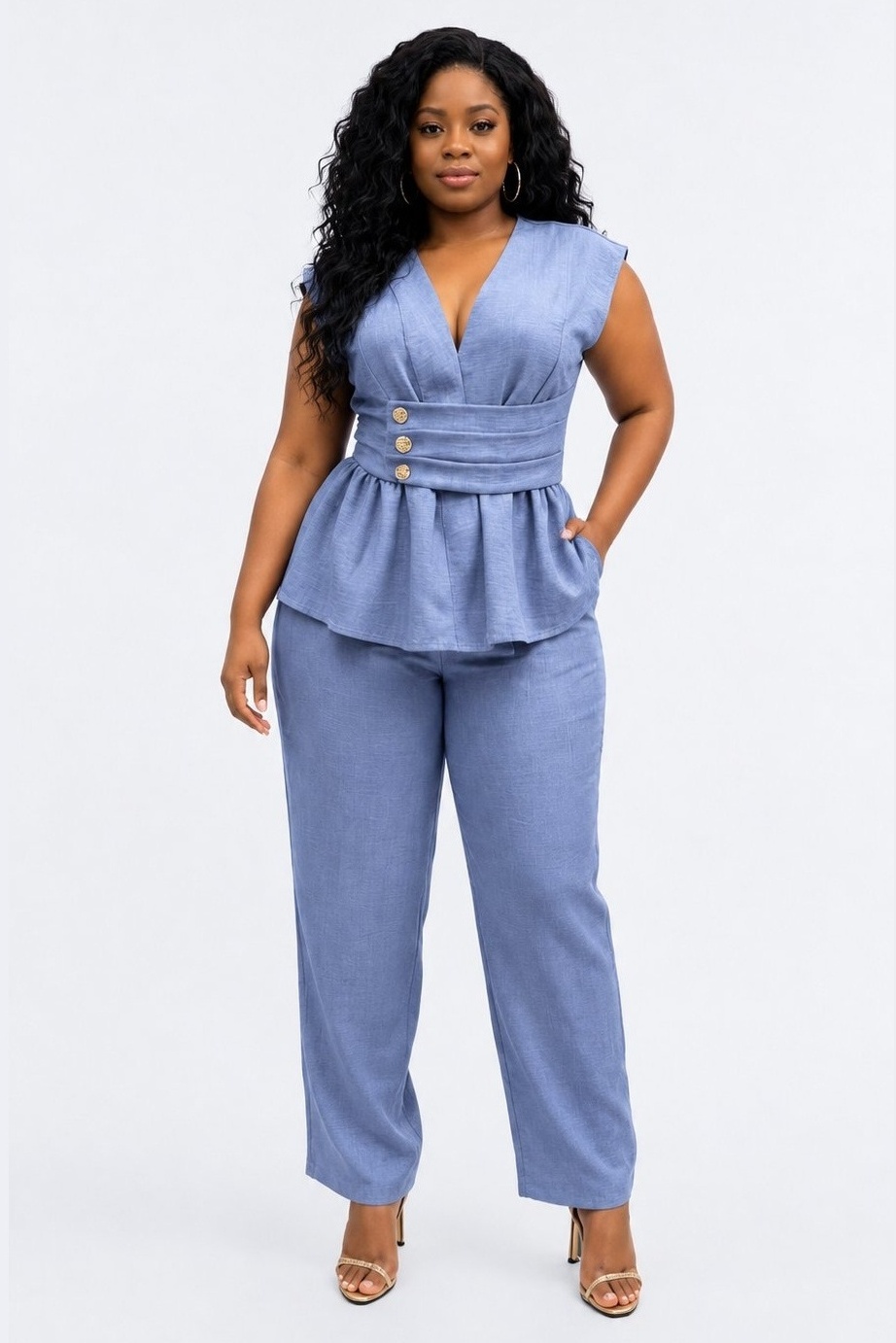Office Set Blue